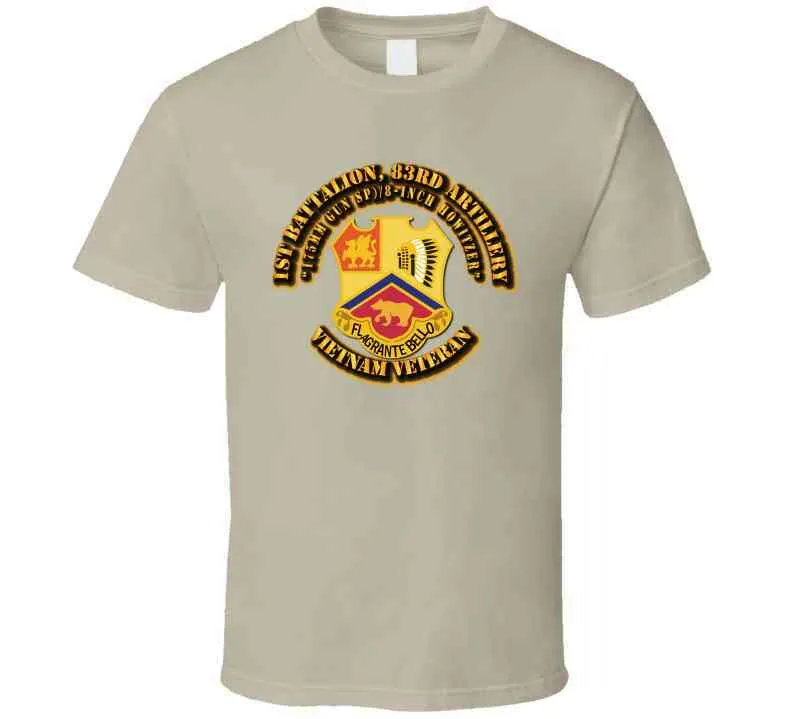 1st Battalion, 83rd Artillery - T Shirt, Hoodie, and Premium