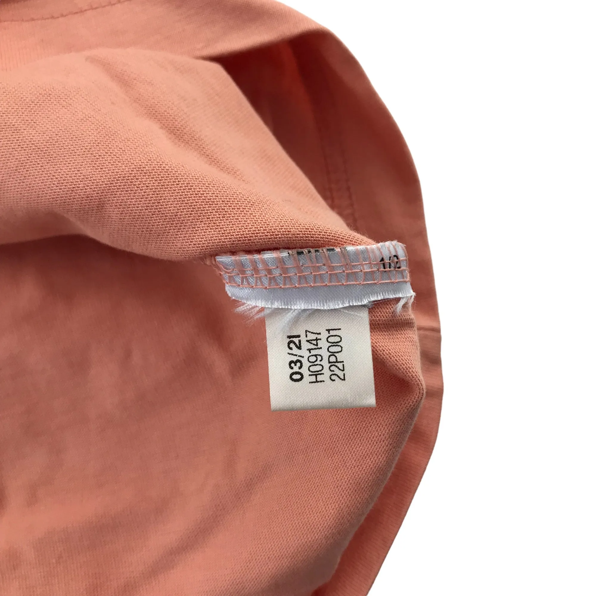 Adidas tank top adult size M light peach orange sleeveless top