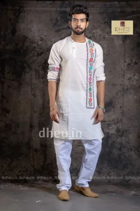 Anubartan-Dheu Kantha stitch Kurta
