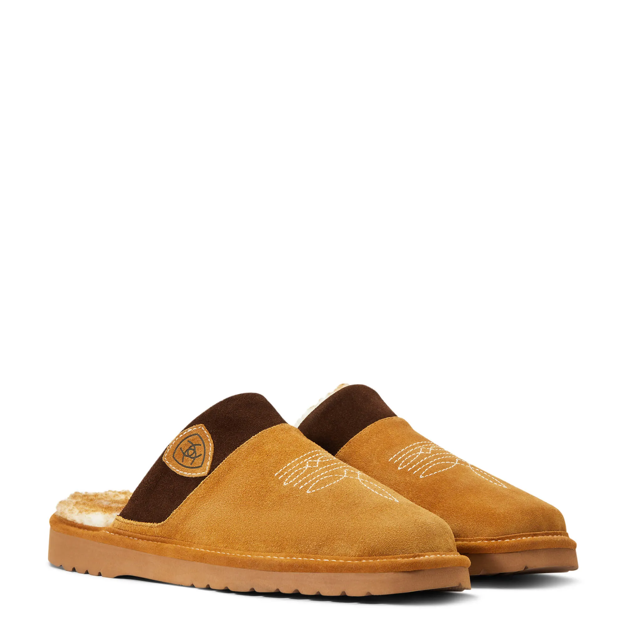 Ariat® Men's Silversmith Square Toe Chestnut Slippers 10039077