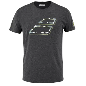 Babolat Aero Cotton Men Tee - Black Heather
