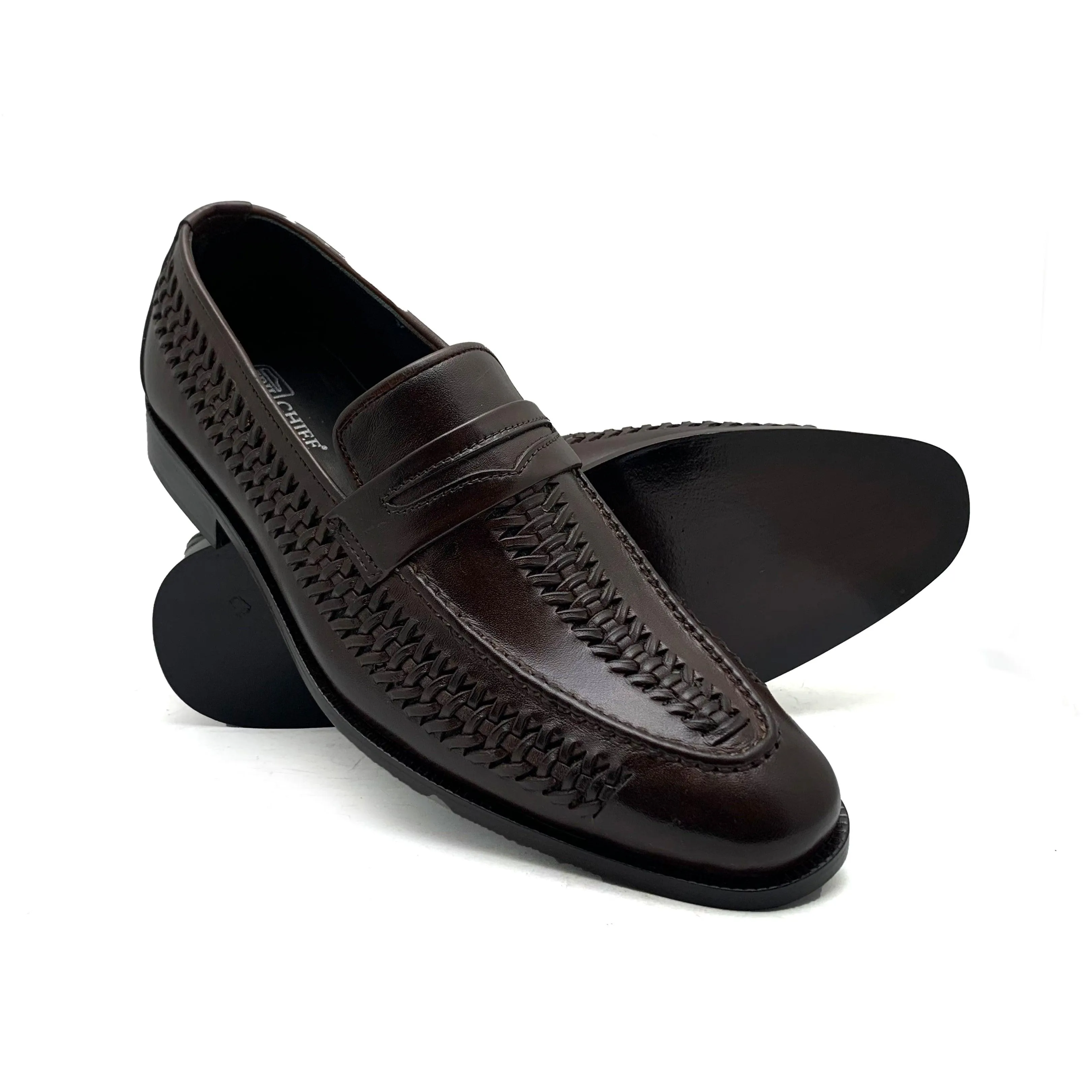 Brown Formal Slip On