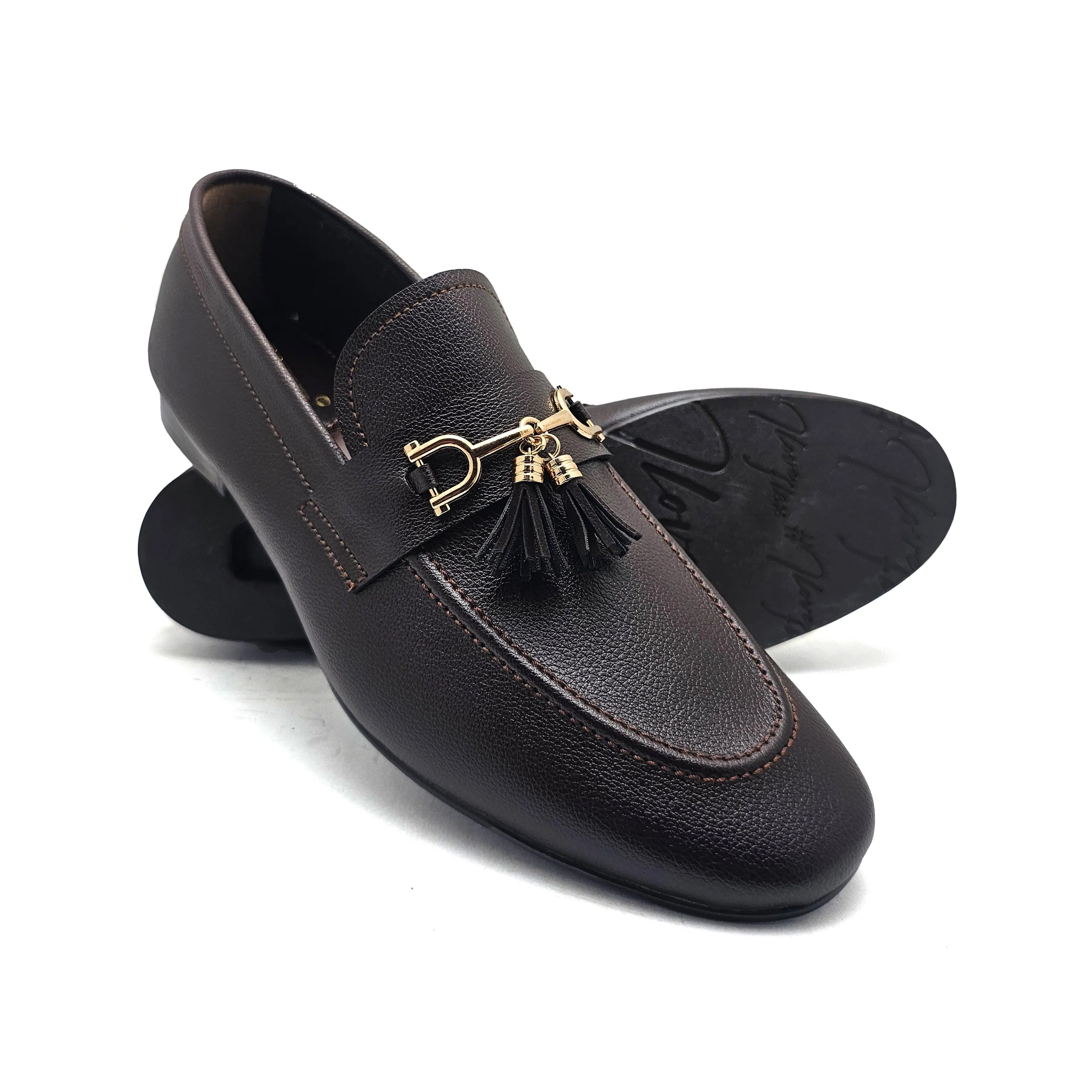 Brown Formal Slip On