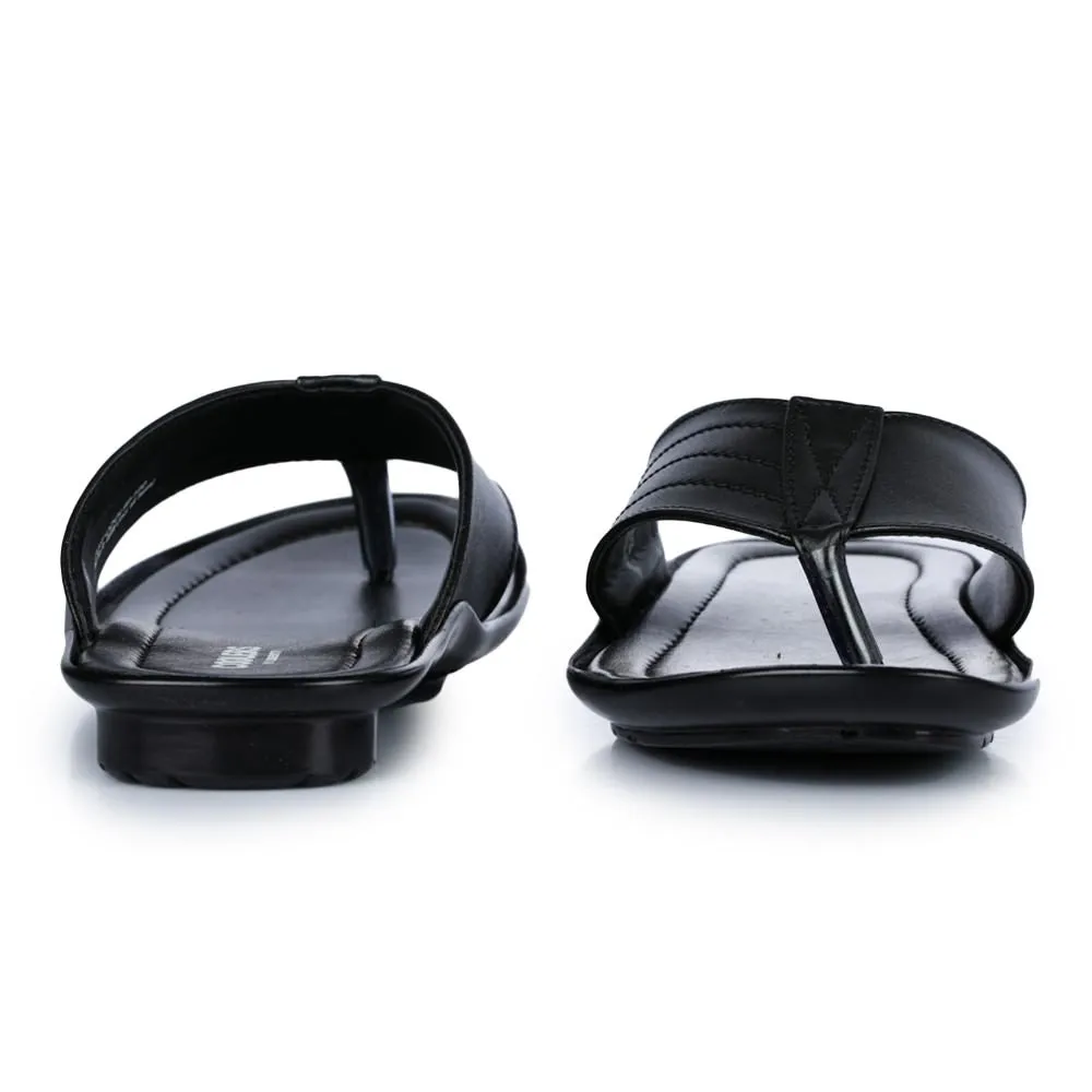 Coolers Casual (Black) Slippers For Men COOL99-120 By Liberty