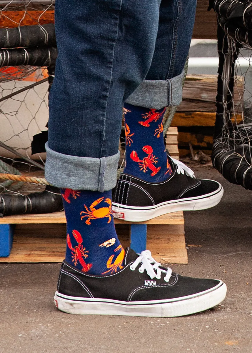 Crab & Lobster Men's Socks