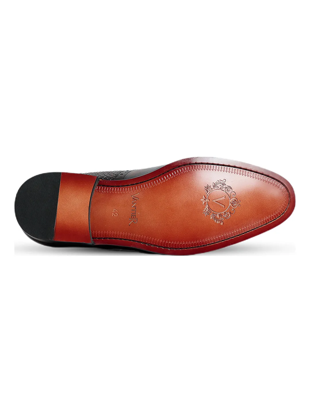 Diago Croc Anckle Coffee Boots