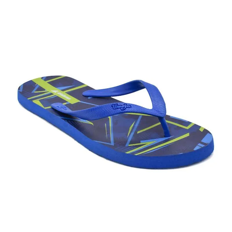Digital Slipper Men - Abstract Blue