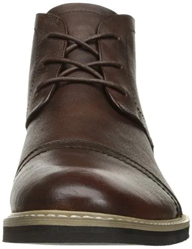 ENGLISH LAUNDRY MEN'S HUNT CHUKKA BOOT, COGNAC, 8 M US