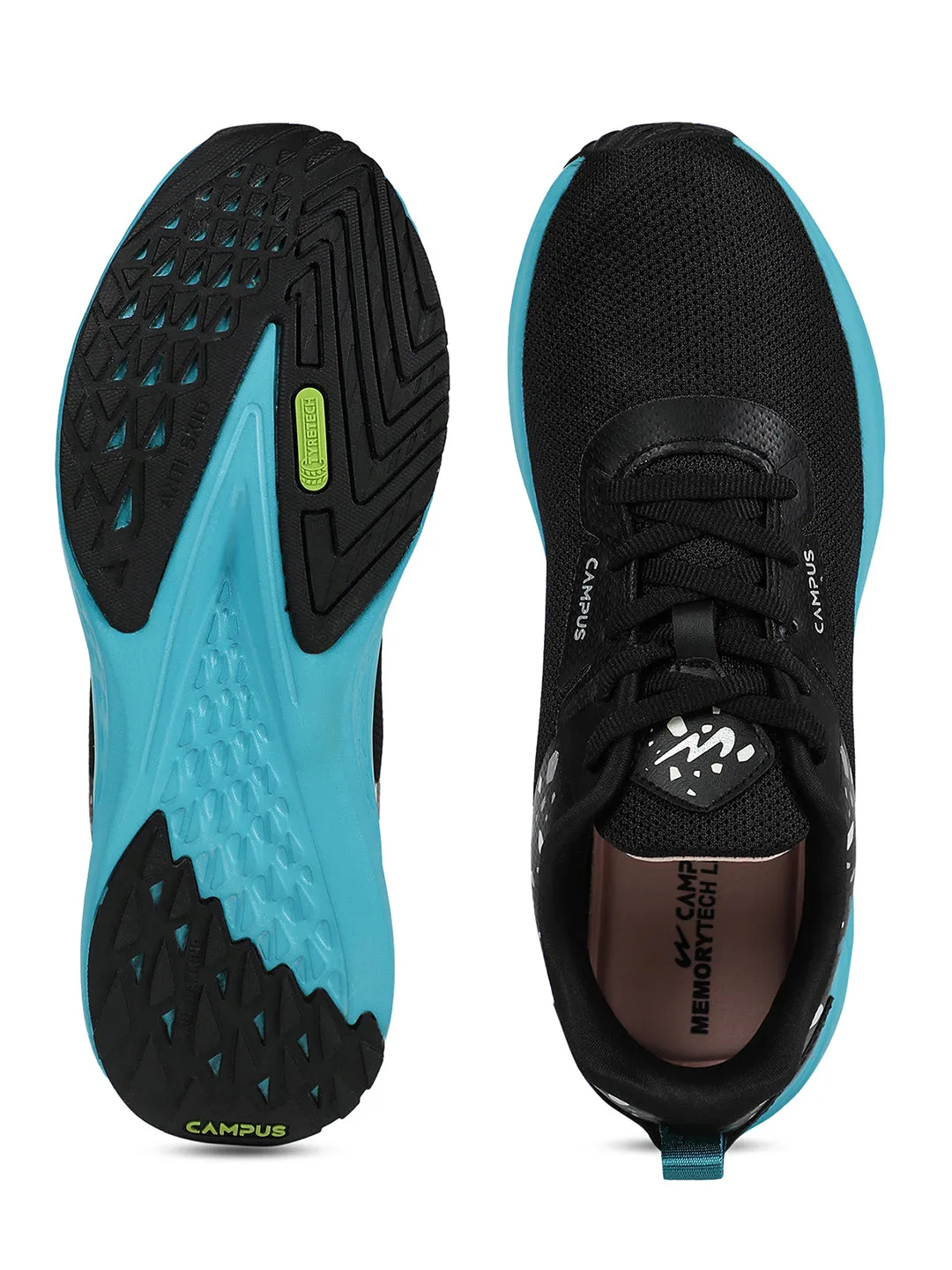 EXOTIC Black Women's Running Shoes