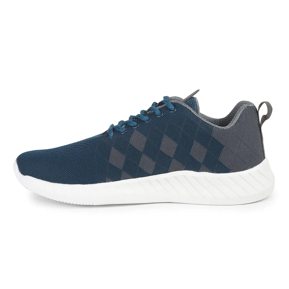 Force 10 Sports Lace Up Shoes For Men (T.Blue) BONZA-1 BY Liberty
