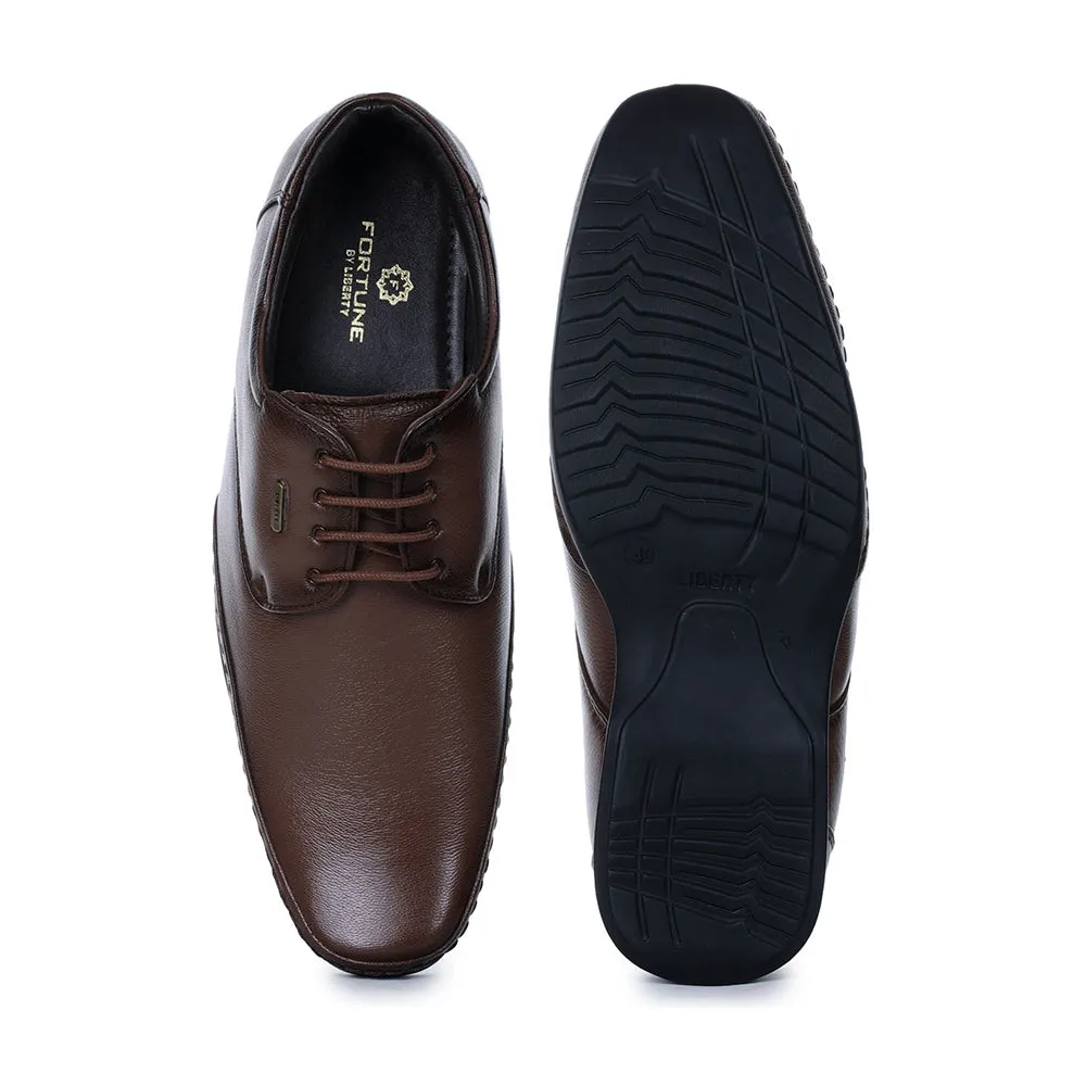 Fortune (Brown) Classic Oxford Shoes For Men Light By Liberty