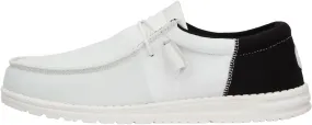 Hey Dude Wally Tri Varsity Sport Mesh - White/White