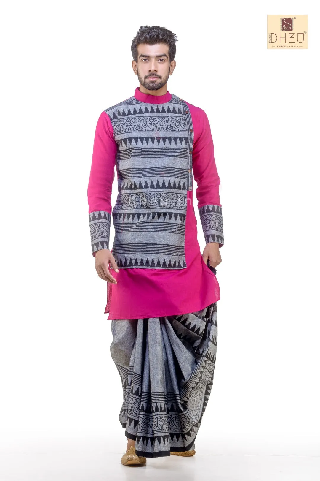 Jhinder Bondi -Kurta Dhoti(Optional)