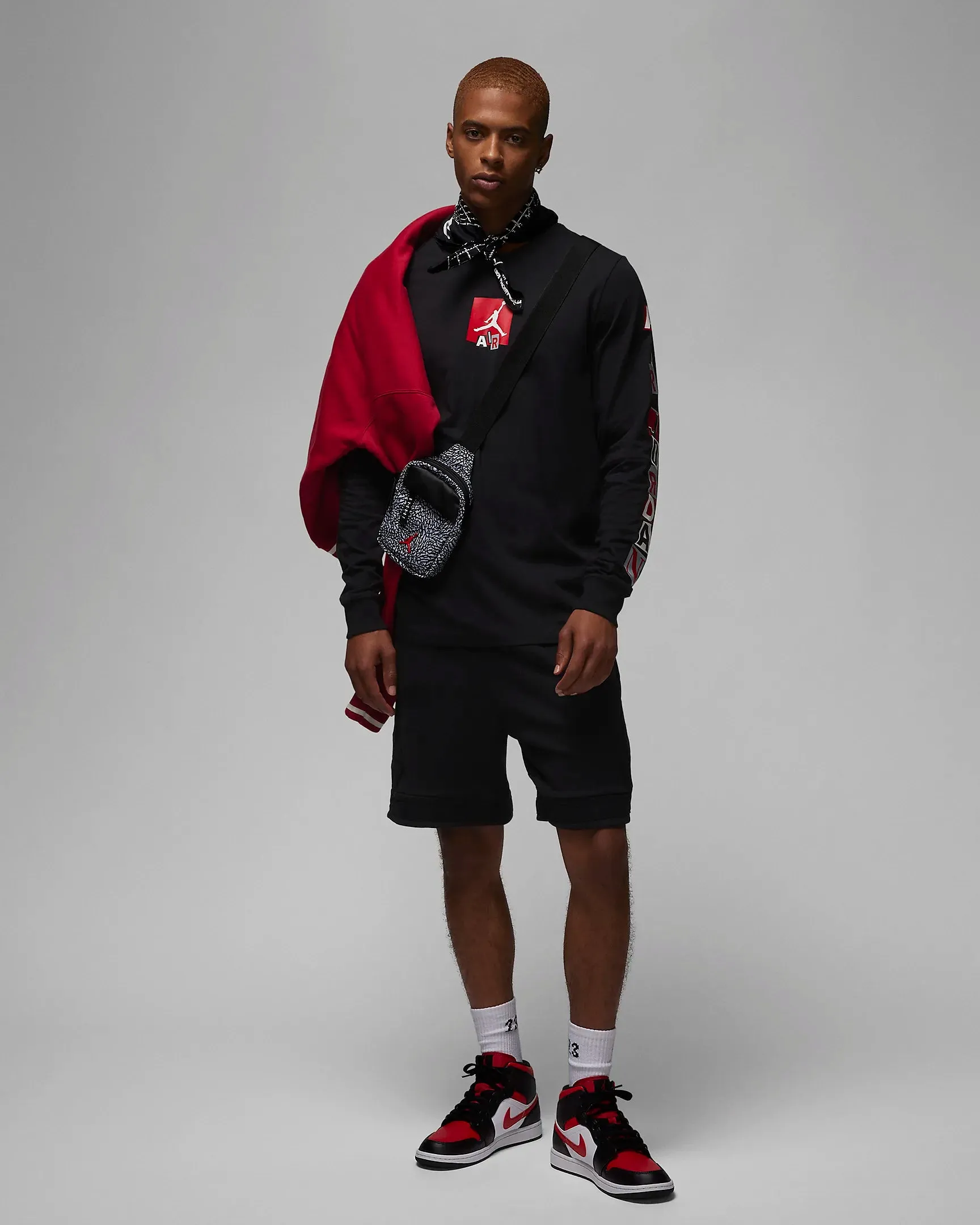 Jordan Brand Men's Graphic Long-Sleeve T-Shirt