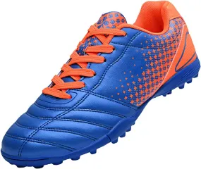 Kids Soccer Cleats Boys Girls Youth Athletic Outdoor & Indoor Baseball Shoe Firm Ground Cleat Flexible Sneaker
