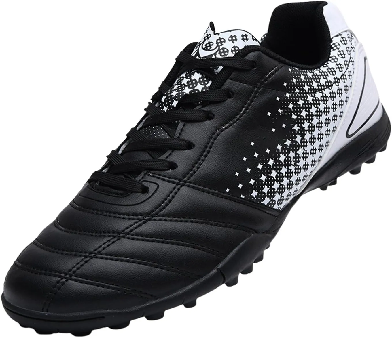 Kids Soccer Cleats Boys Girls Youth Athletic Outdoor & Indoor Baseball Shoe Firm Ground Cleat Flexible Sneaker