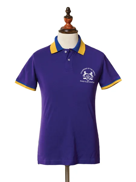 Kings Club Couture Polo Champions Purple Two Tone Men KCPCW003