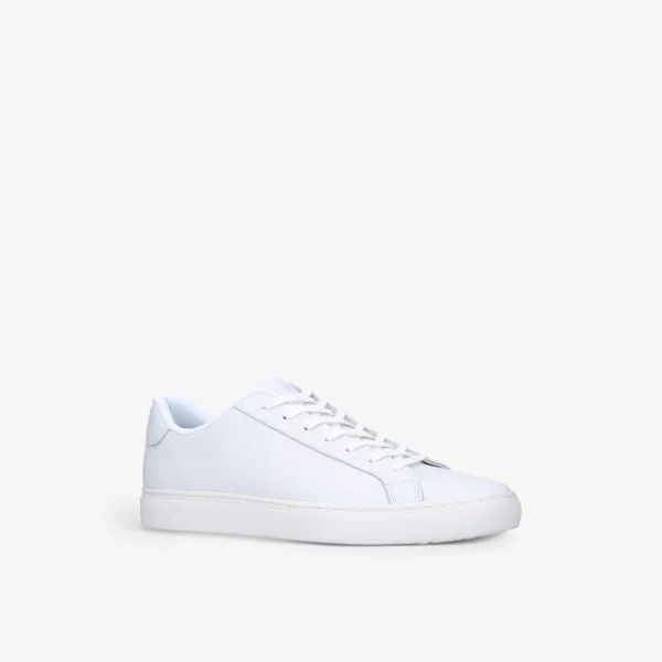 Leather Rex sneakers with Paul Smith stripes, white