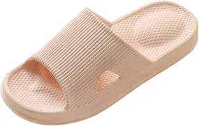 Lightweight Slides Shower Sandals Slippers Fashionable Flat Bottom Comfortable Bathroom Home Slippers