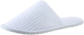 Men And Women Disposable Slippers Hotel Home Stay Coral Velvet Antiskid Sole Cute Womens Slippers with Ribbon