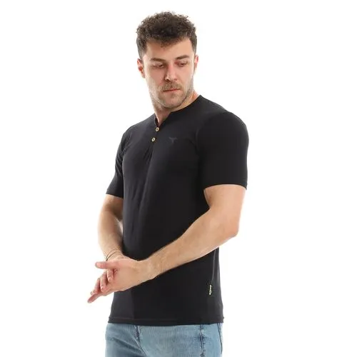 Men Cotton Basic T-Shirt
