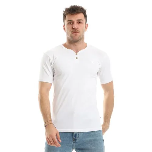 Men Cotton Basic T-Shirt
