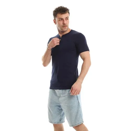 Men Cotton Basic T-Shirt