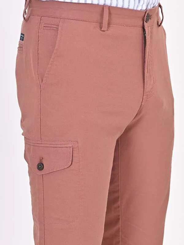 Men Kansas Fit Cotton Trouser