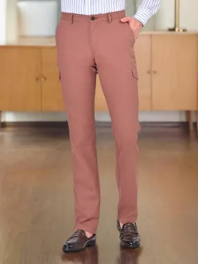 Men Kansas Fit Cotton Trouser