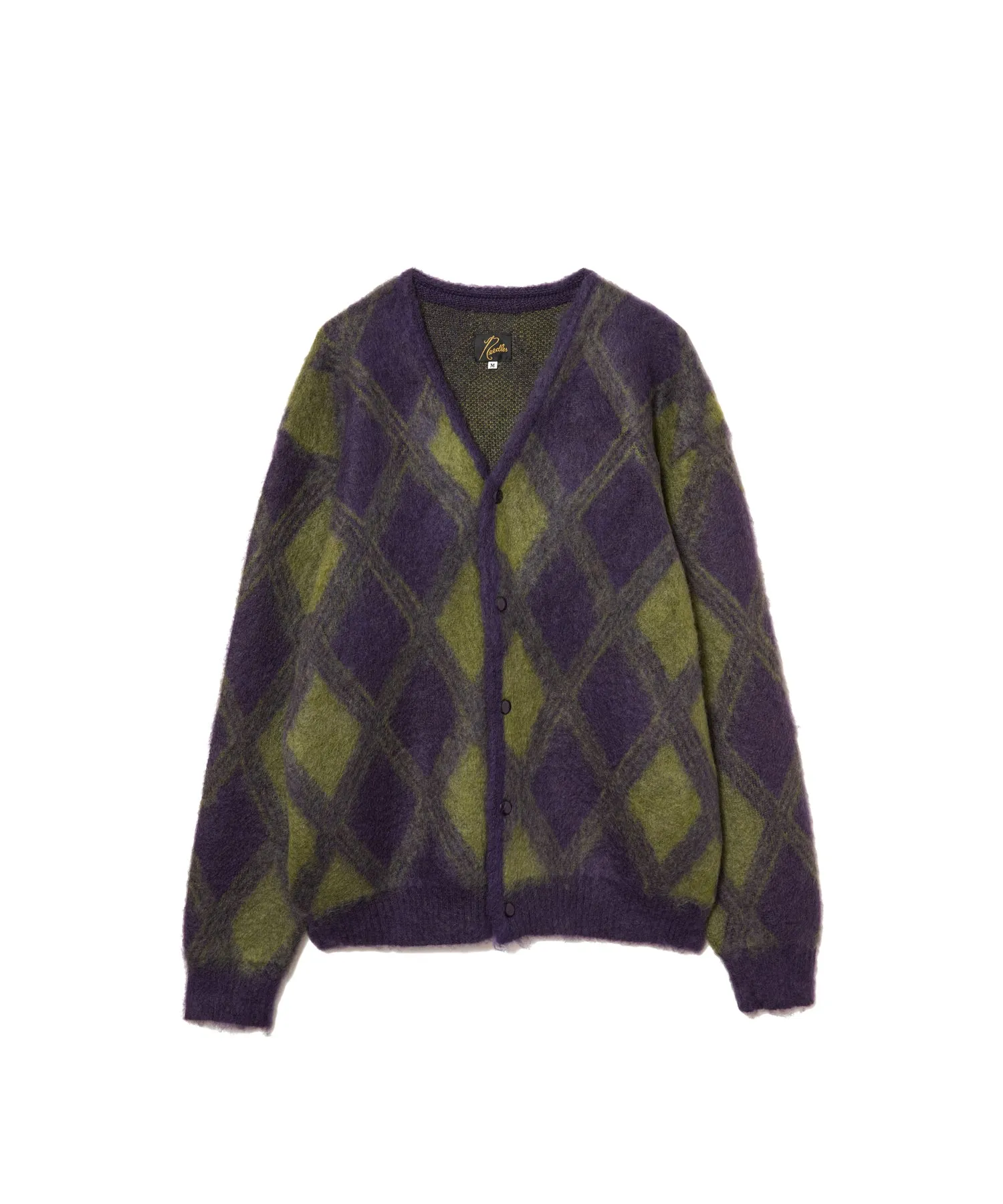 【MEN】NEEDLES Mohair Cardigan-Argyle