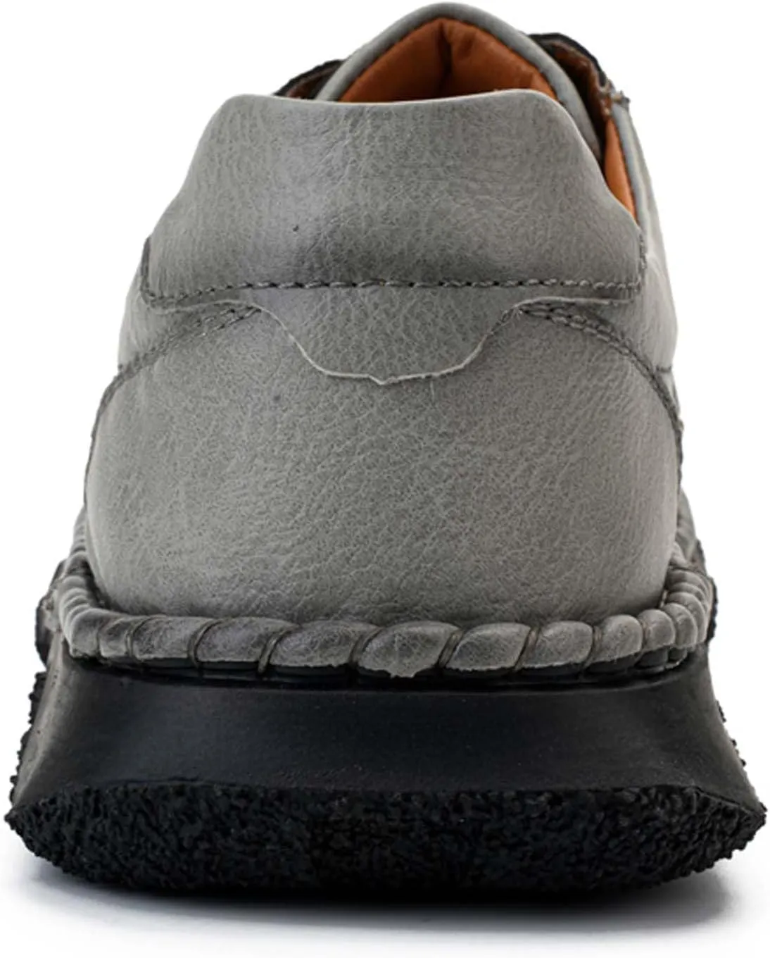 Men's Premium Leather Casual Sneakers,Casual Leather Shoes,Hand Sewn,Toe Protection,Walking Shoes,Driving Shoes,Outdoor Sneakers,Comfortable,Soft,Non-Slip
