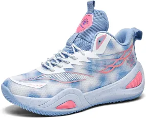 Mens Womens Couples Lace Up Mid Top Casual Sneakers Comfortable and Breathable Running Shoes Rubber Sole Non Slip Basketball Sneakers Walking Shoes Wear Resistant and Durable Fitness Training Shoes