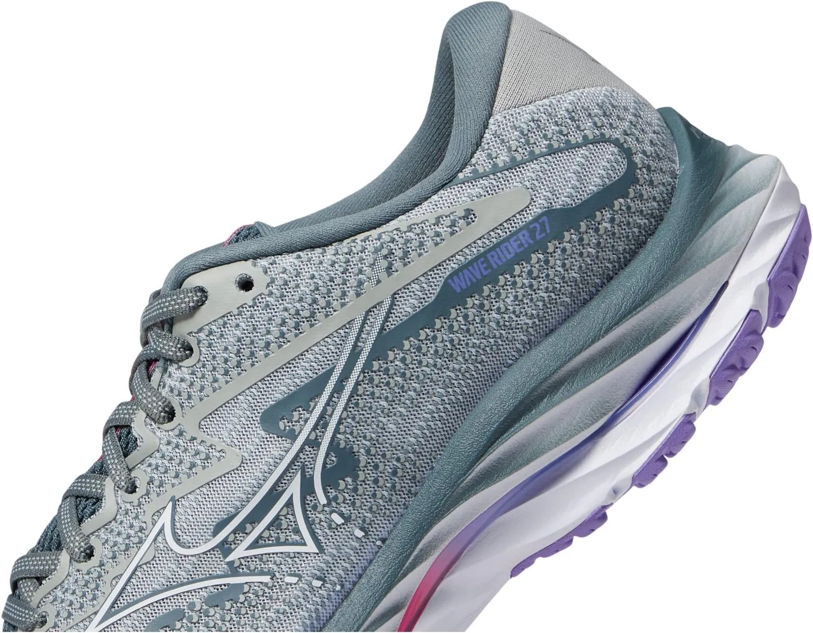 Mizuno Wave Rider 27 Pearl Blue/White