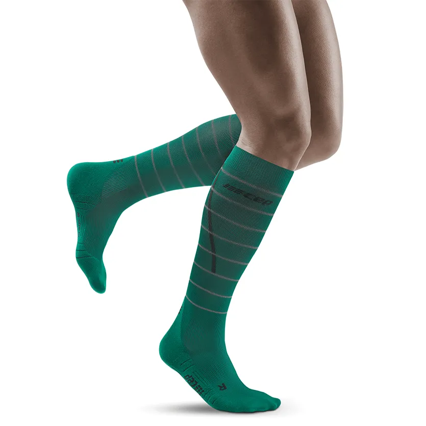 Reflective Tall Compression Socks, Men