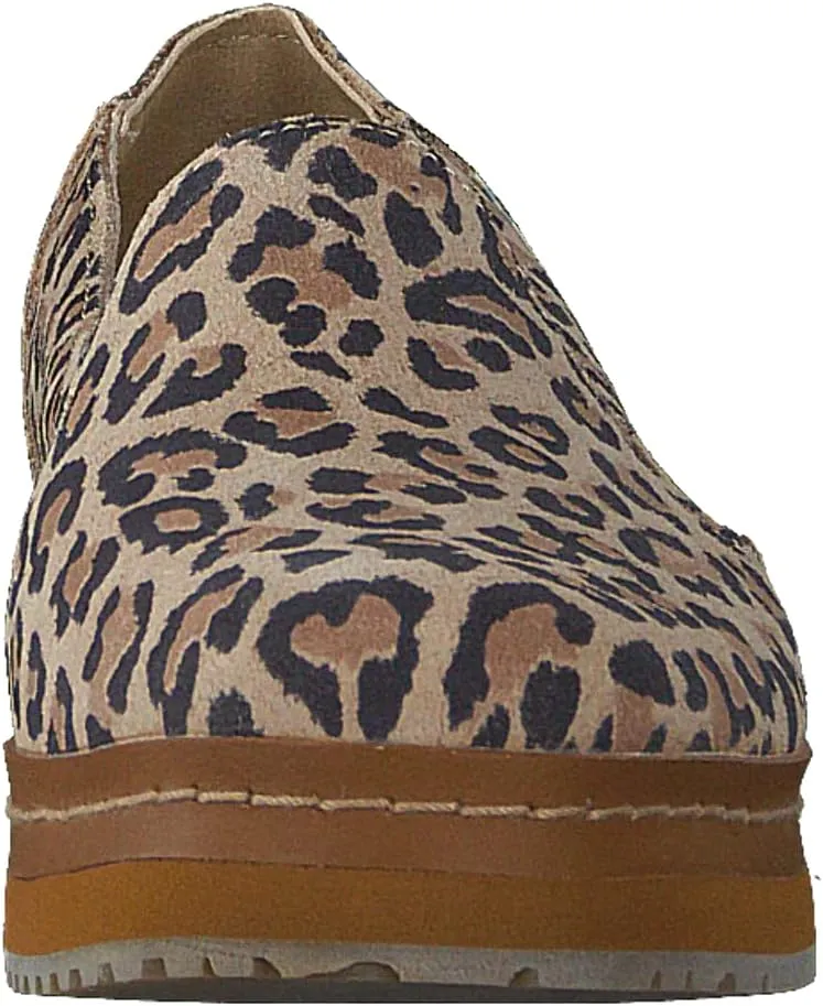 TOMS Womens Palma Leather Wrap Slip On Flats Casual - Beige