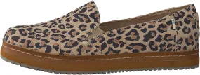 TOMS Womens Palma Leather Wrap Slip On Flats Casual - Beige