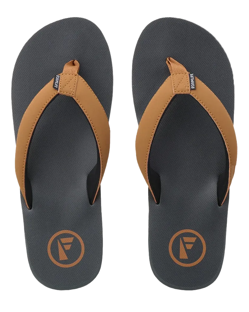 Traa SC Flip Flops in Slate Grey