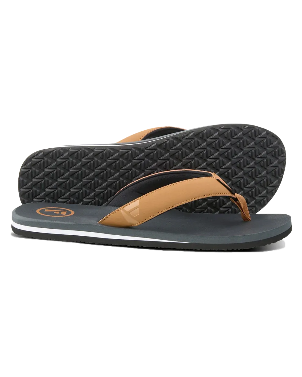 Traa SC Flip Flops in Slate Grey