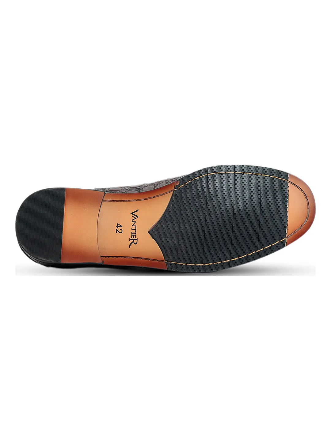 Vantier Classic Horsebit Pebble Coffee