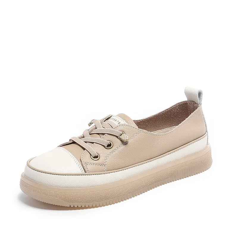 Women Fashion Leather Minimalist Casual Shoes
