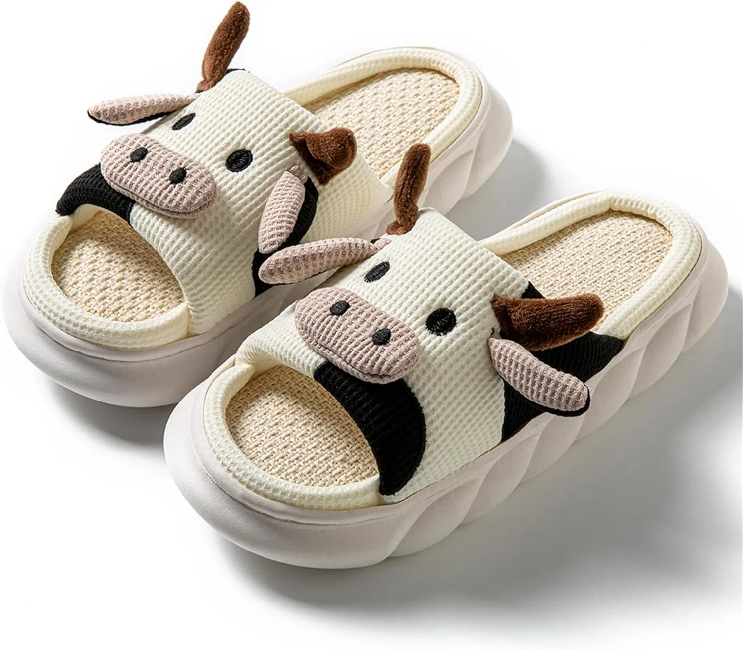 Women's Cute Animal Pig Slippers - Soft, Cosy Four Seasons Home Linen Slippers