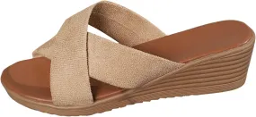 Women's Platform Wedge Sandals Platform Sandals Women Summer Low Wedges Womens Comfortable Open Toe Sandal