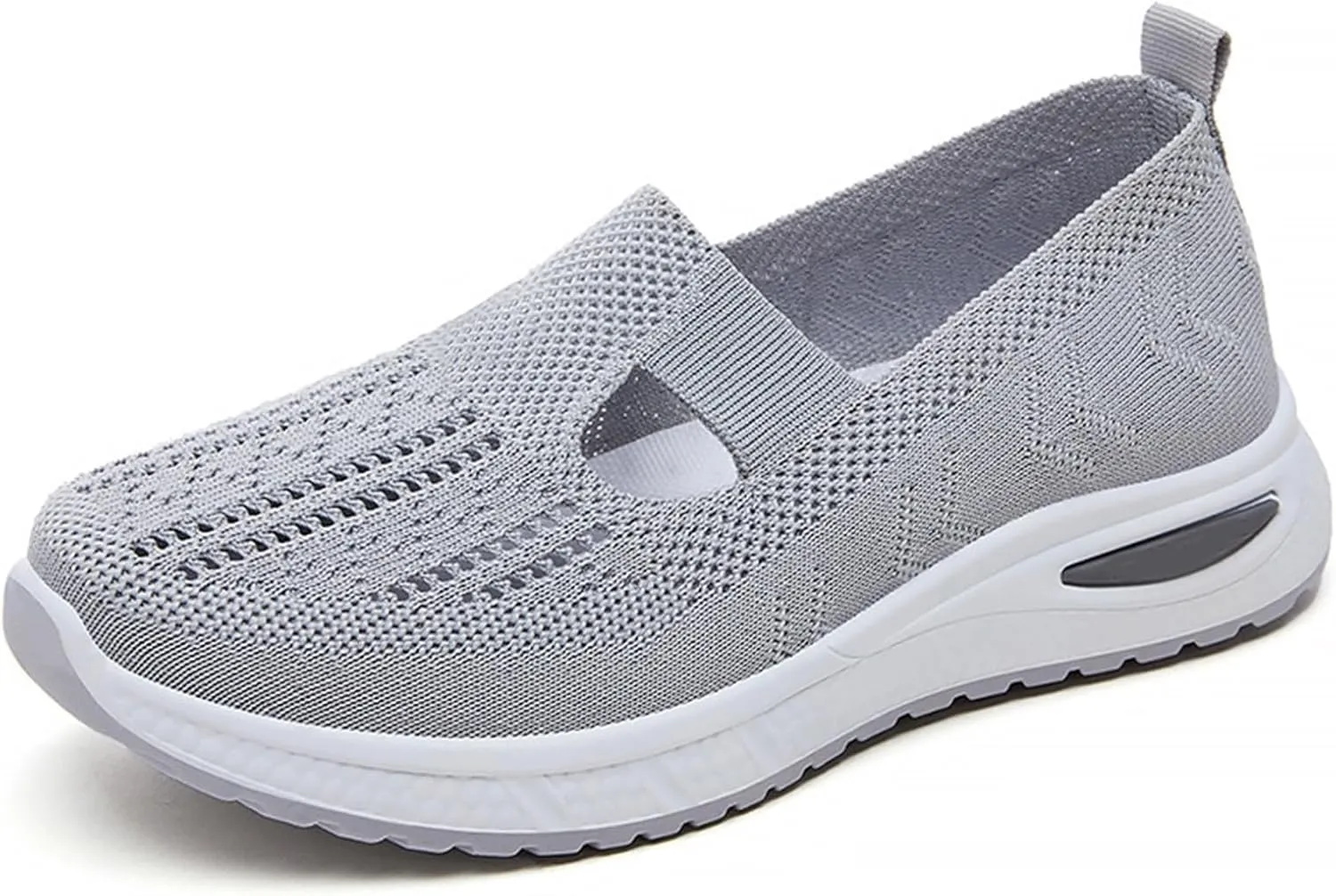 Women's Woven Orthopedic Breathable Soft Shoes Non Slip Work Shoes Women Flat Feet Women Shoes Casual Fashion Sneakers White Tennis Shoe White Loafers